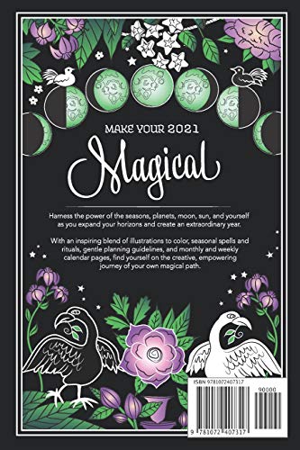 Coloring Book of Shadows: Planner for a Magical 2021 (Magical Year) image 4