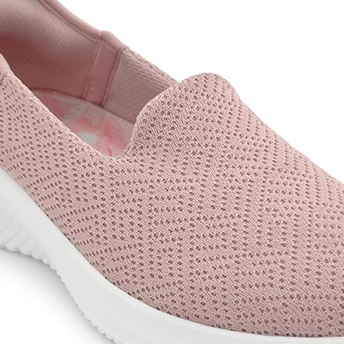 Image of KazarMax Easy On Women's Breathable Mesh Slip-On Loafers | Quick-Dry Casual Sneakers with No-Hands Design | Lightweight Anti-Skid Sole