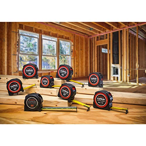 Image of Lufkin Crescent 1-3 /16 x 7M /25' Command Control Series Yellow Clad Tape Measure - L1025CME