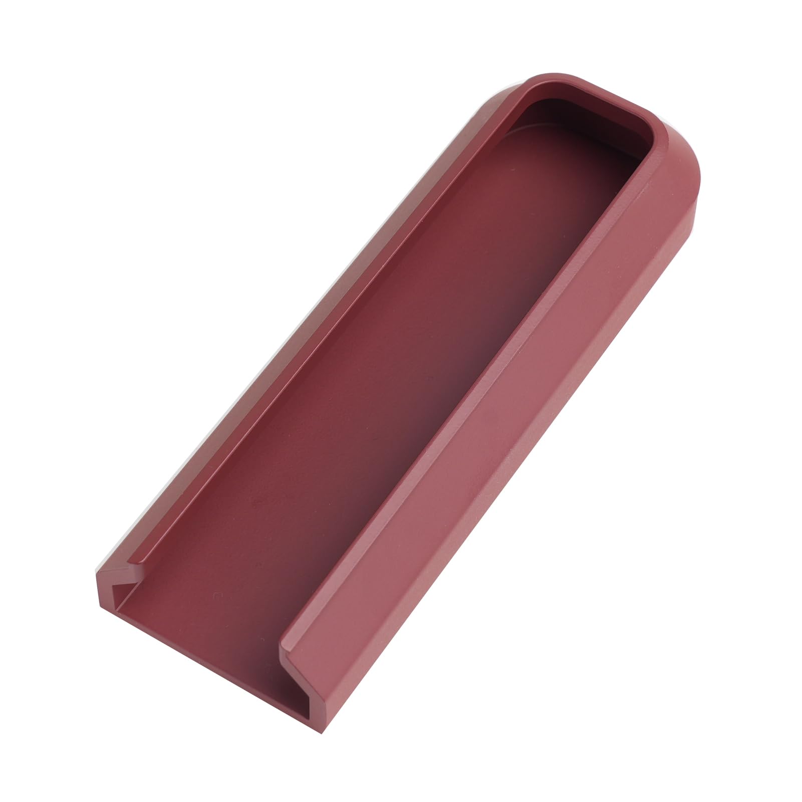 DSWZLQDXB Drawer Knob for Windows Half-recessed Door Levers Country Style Handle Flush Sliding Door Pull Multi-Colour Handles Recessed Rectangle Cabinet Handles Aluminium Alloy (red)