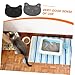 8 Pcs Cat Litter Mat Dog Food Mat Pet Food Mat Cat Drinking Bowl Pad Kitten Litter Mat Cat Food Pad -Slip Pet Cushions -Slip Cat Mat Food Pad for Pet Food Eating Mat