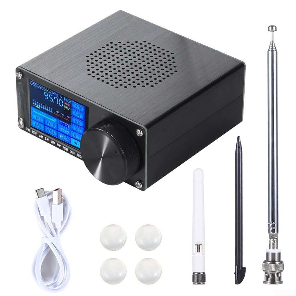 Receptor de radio ATS25X2 de banda completa FM AM y onda corta SSB con pantalla táctil dsp RDS