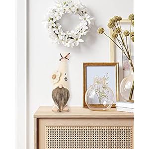 Upltowtme Farmhouse Gnomes Plush Spring Boho Swedish Tomte Gnomes Decorations for Home Cream Linen Flower Handmade Rustic Kitchen Tiered Tray Decor Gift Idea to Woman Wife Mom Girlfriend Upltowtme Farmhouse Gnomes Plush Spring Boho Swedish Tomte Gnomes Decorations for Home Cream Linen Flower Handmade Rustic Kitchen Tiered Tray Decor Gift Idea to Woman Wife Mom Girlfriend