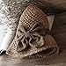 Versatile Retro Woven Handmade Straw Hat with Ruffled Bow, Womens Straw Bucket Hat Foldable Wide Brim Floppy Beach Sun Hats (A#)