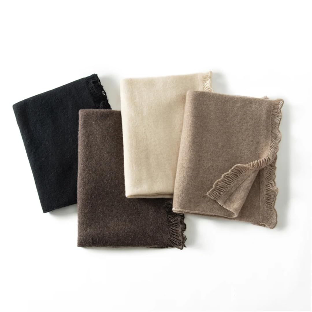 Bufanda de punto suave para mujer, otoño e invierno