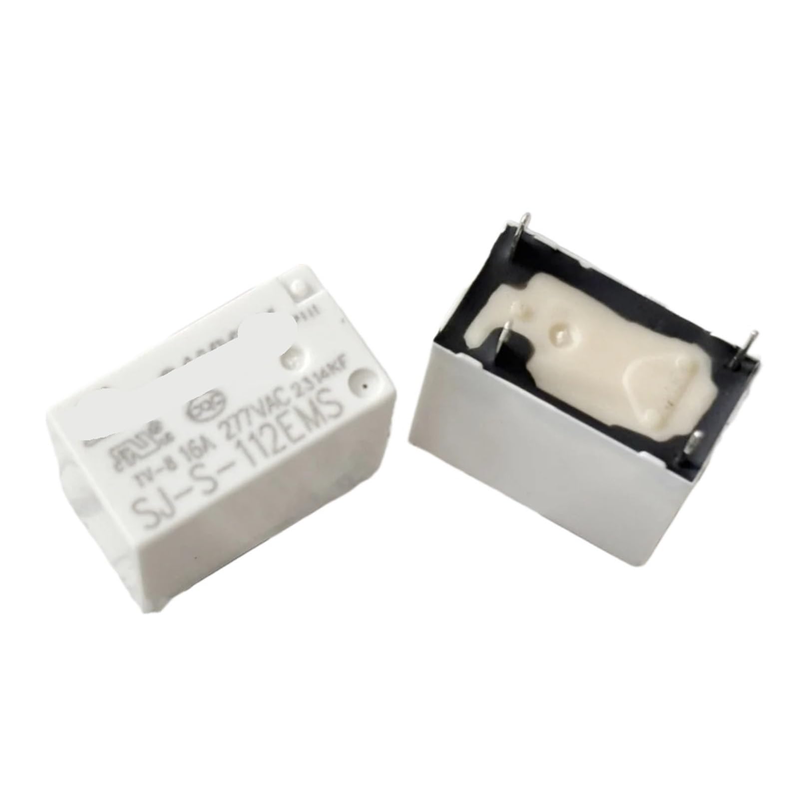 Relais SJ-S-112EMS compact à forte capacité de commutation 32FMA 12V 16A