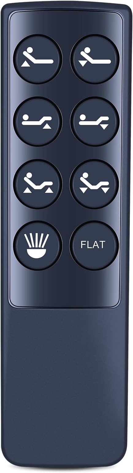 PZL Replacement Adjustable Bed Base Remote Control fit for Reverie, Rize Legacy Without Presets & Massage Function