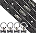 US Cargo Control 8 Piece Powersports Black 4 Foot L Track Tie Down System