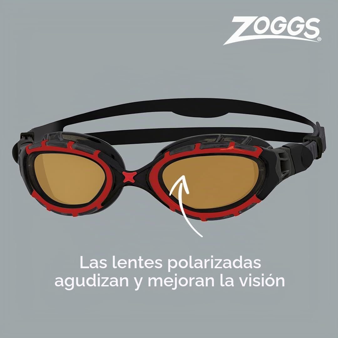 Zoggs Predator Flex Polarized Ultra-Smaller Fit Swimming Goggles