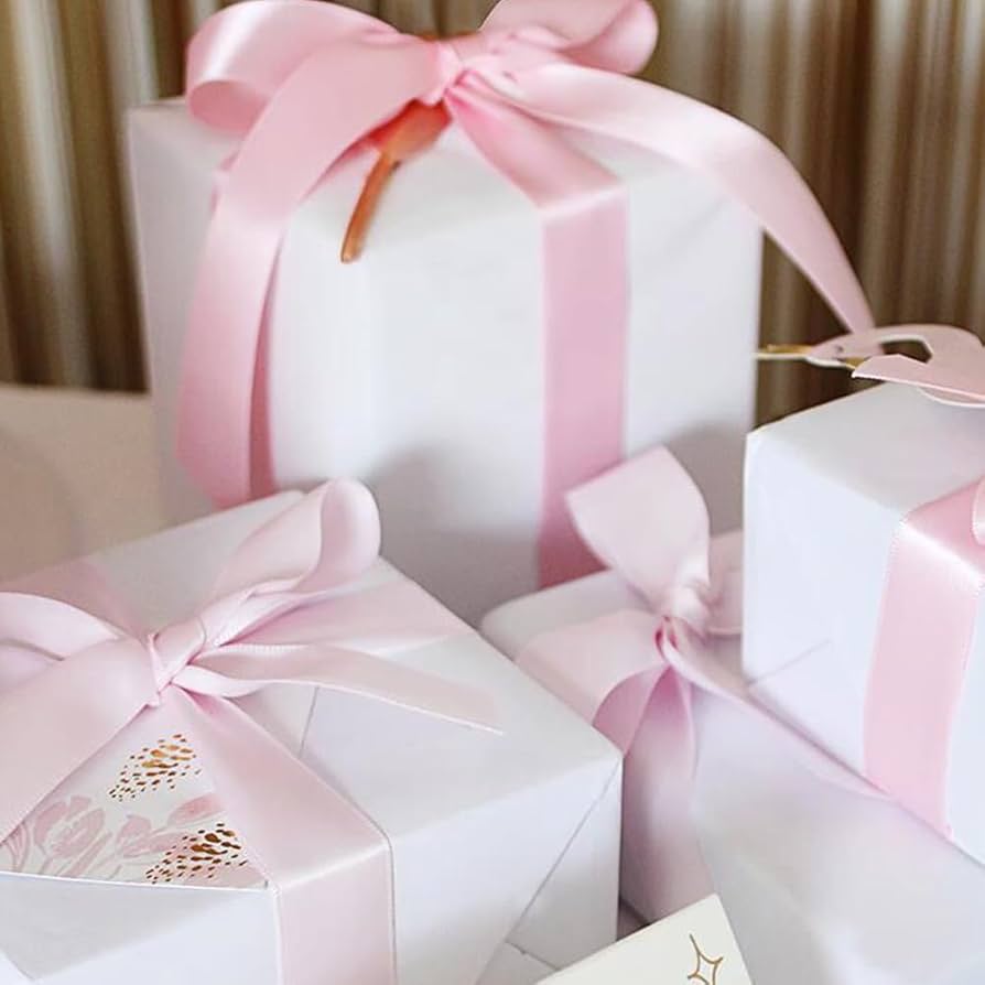 ギフトリボン Amazon.co.jp: YFFSFDC サテンリボン ラッピングリボン ちょう