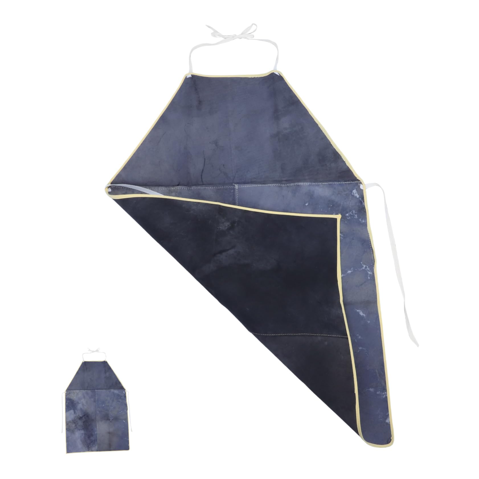 Housoutil Safety Welding Leathers Cowhide Apron for Welder Comfortable Fit Reusable Fireproof Workwear