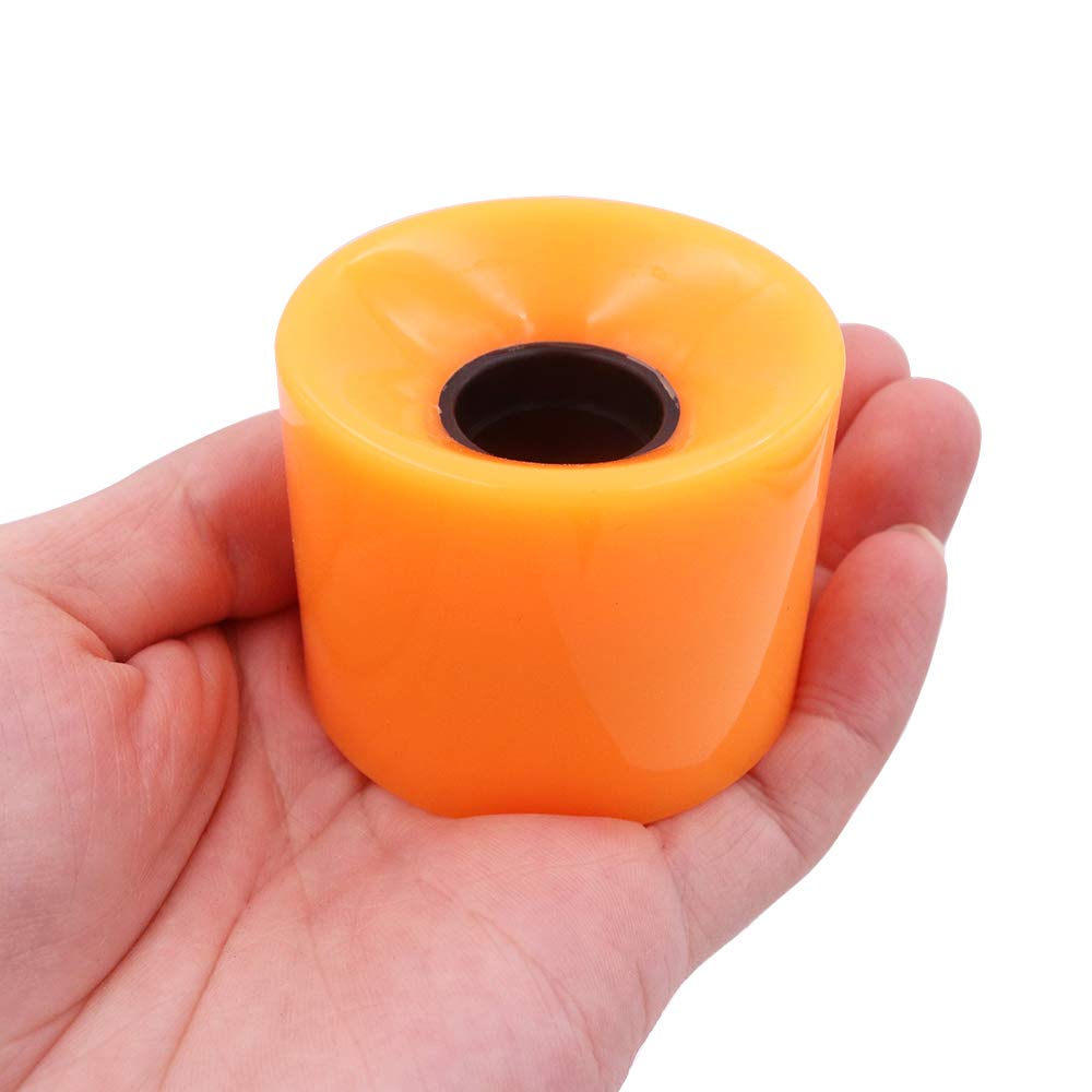60mm Roues 4 Paquet Skateboard Pour Croisière Roues 78A, Orange