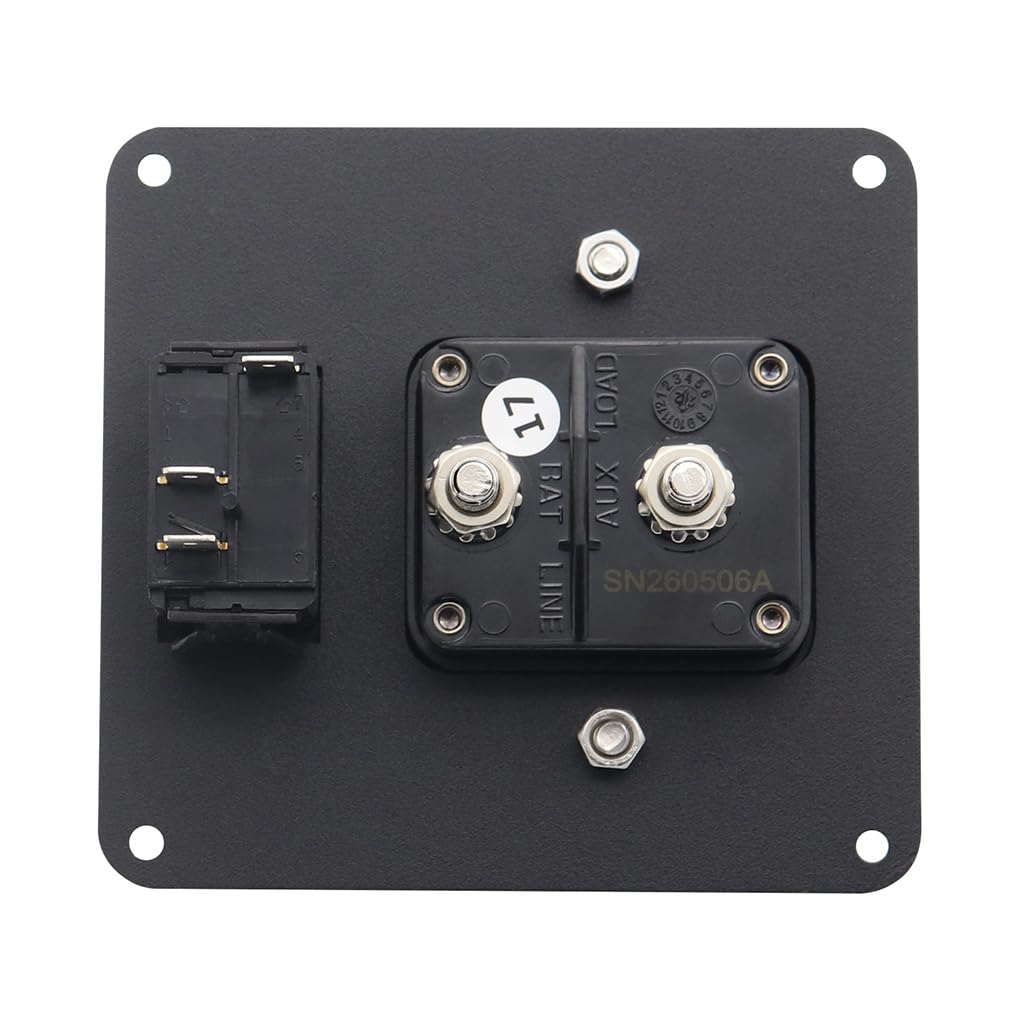 3 Set di Interruttore Automatico con Interruttore a bilanciere per Barca Interruttore da Pannello ON-off Interruttore Automatico con Interruttore a bilanciere per Barca Affidabile Sicuro 300A