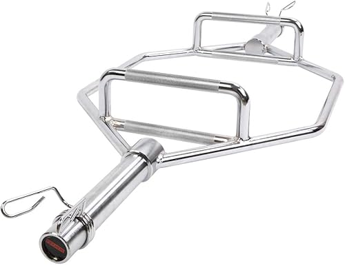 PEXMOR Barra hexagonal olĂmpica de 56 pulgadas, barra de trampa combinada de 2 pulgadas para levantamiento de pesas, barra de peso muerto, capacidad PEXMOR Barra hexagonal olĂmpica de 56 pulgadas, barra de trampa combinada de 2 pulgadas para levantamiento de pesas, barra de peso muerto, capacidad