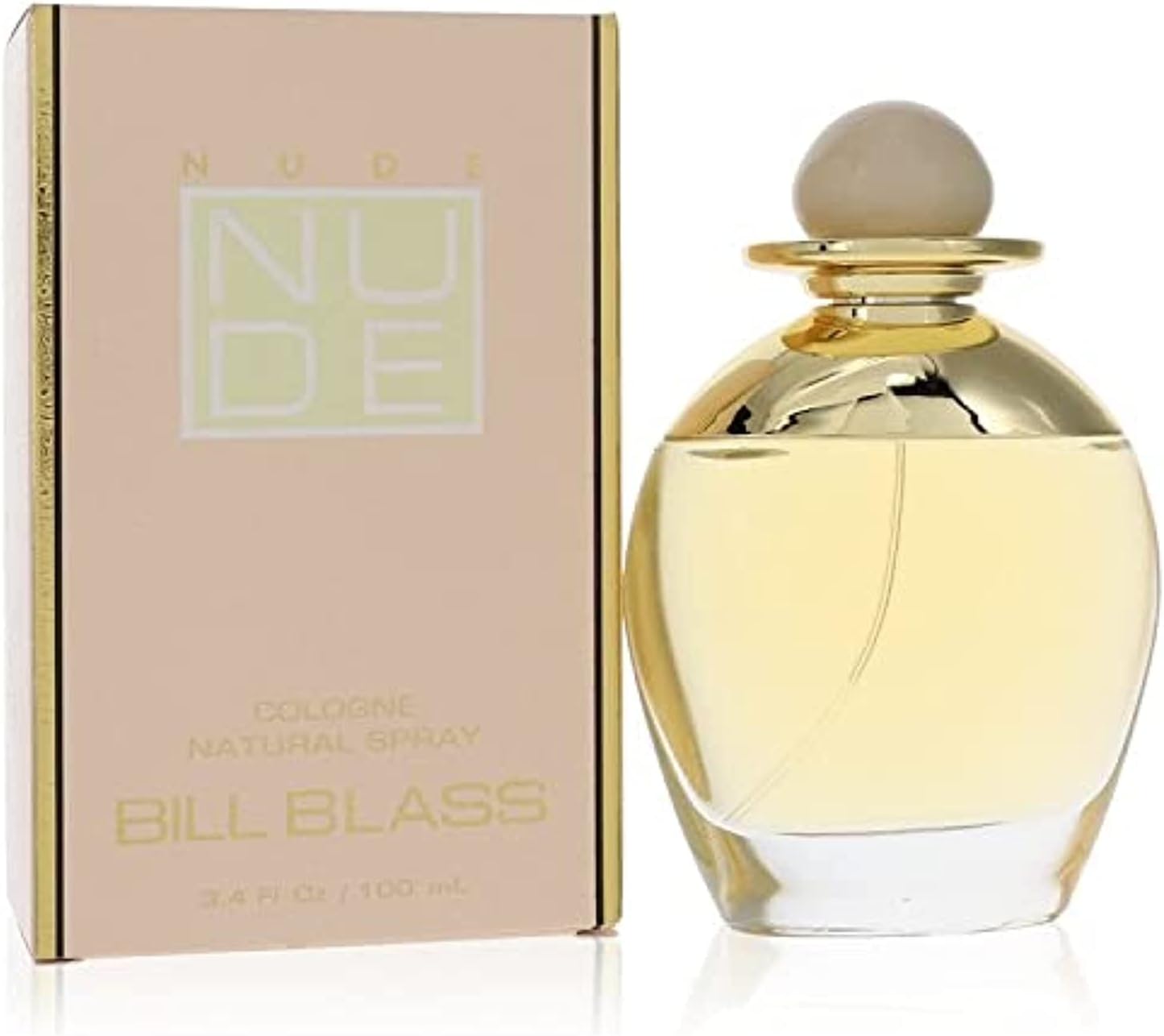 NUDE by Bill Blass for Women - Eau de Cologne, 100ml