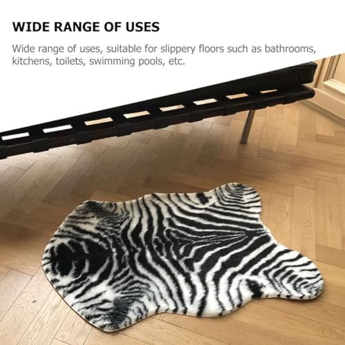 Tapis de sol de poisson zébré décoratif pour une cuisine moderne