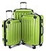 Produktbild HAUPTSTADTKOFFER Alex - 3er Kofferset, TSA, Trolley-Set, Rollkoffer, Reisekoffer, (S, M & L), Apfelgrün