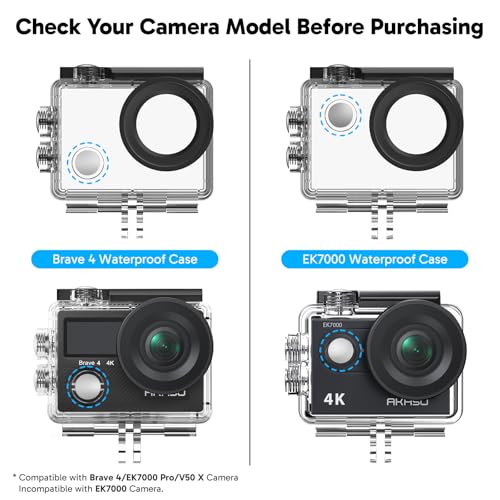 Image of AKASO Waterproof Case for AKASO Brave 4 Action Camera