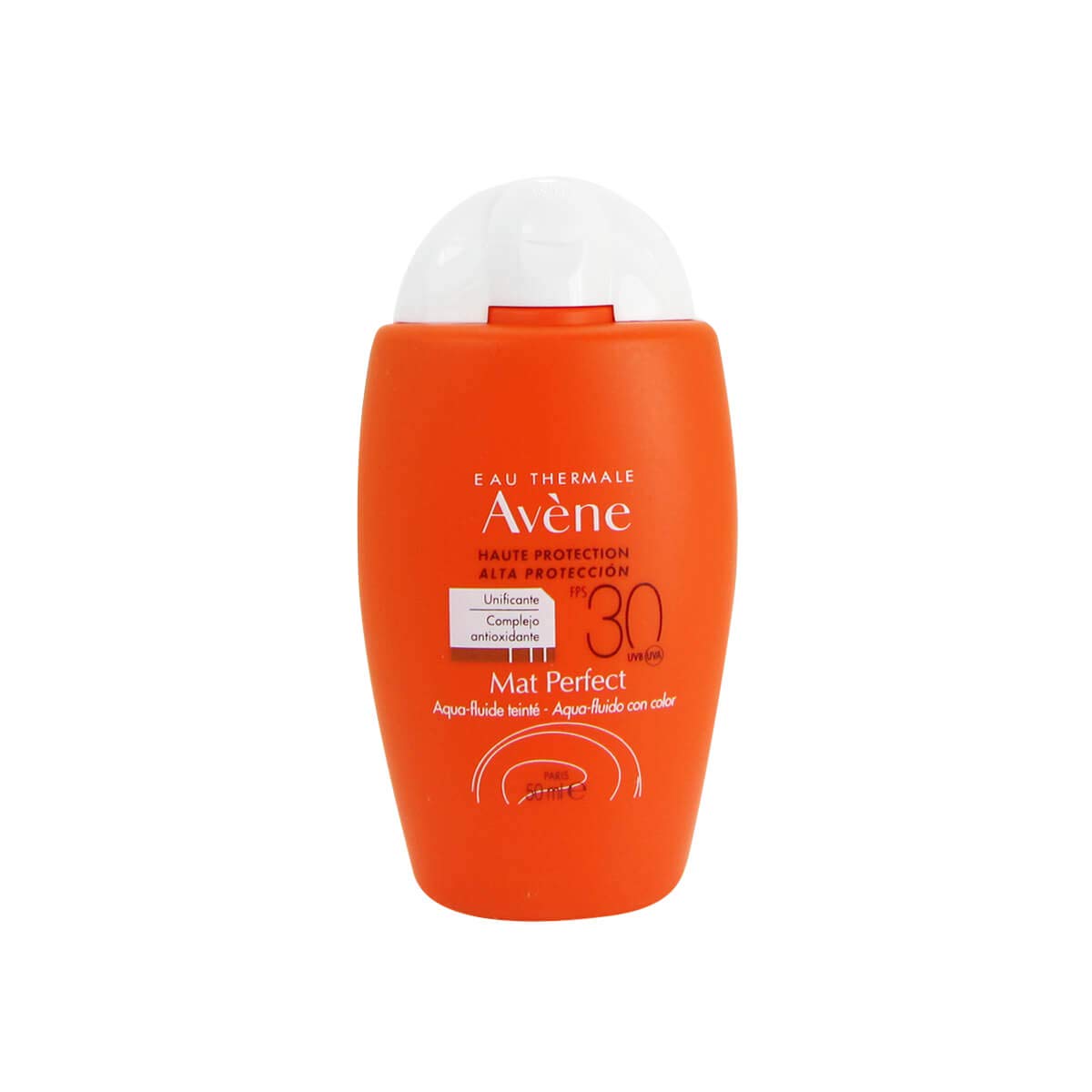 Avène Solar Aqua-fluid Mat Perfect Con Color Spf 30 50ml