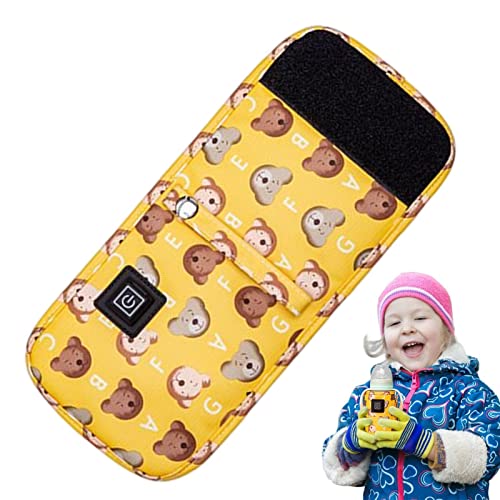 Maodom Bolsa para Calentar biberones - Calentador de Leche Materna para bebés de Tres velocidades Ajustable - Bolsa calentadora de biberones para Conducir, Acampar, Cuidado de Viajes para bebés Cover