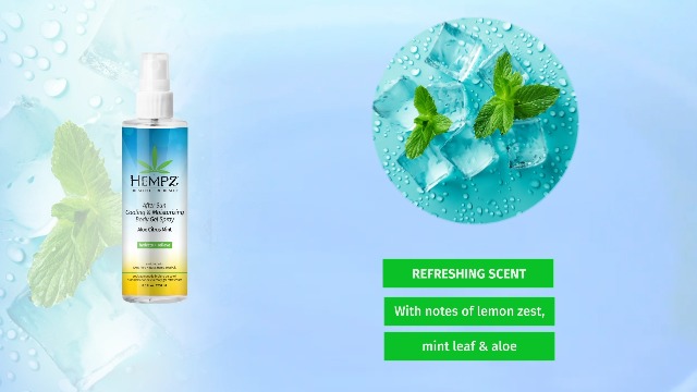 Amazon.com : Hempz After Sun Cooling Aloe Vera Body Spray, Vegan