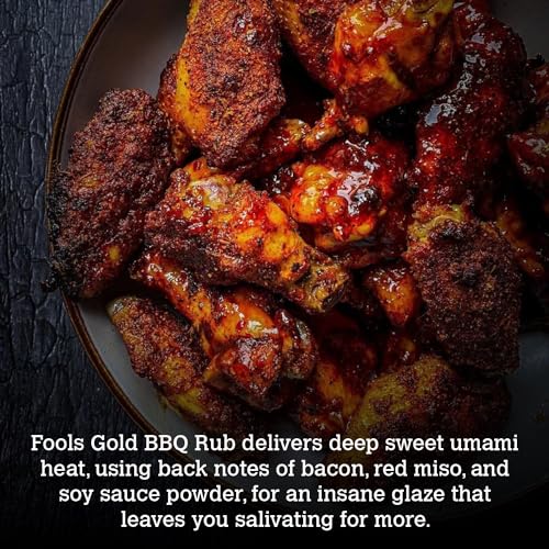 Angus & Oink | Fools Gold BBQ Rub - Deep Sweet Umami Heat | Perfect for Ribs, Butts & Chicken | The Best Gluten Free Authentic Rub for any BBQ | 230g - Image 5