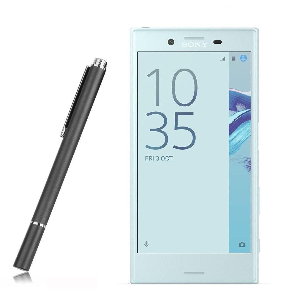 InventCase Premium Round Thin Tip Capacitive Disc Stylus Pen for Sony Xperia X Compact