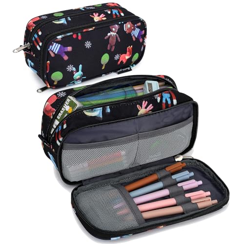 Image of Mountain guest Pencil Cases for kids, Large Capacity Pencil Pouch, Office College School Marker Organizer Case pen for Men Women Adult Teens