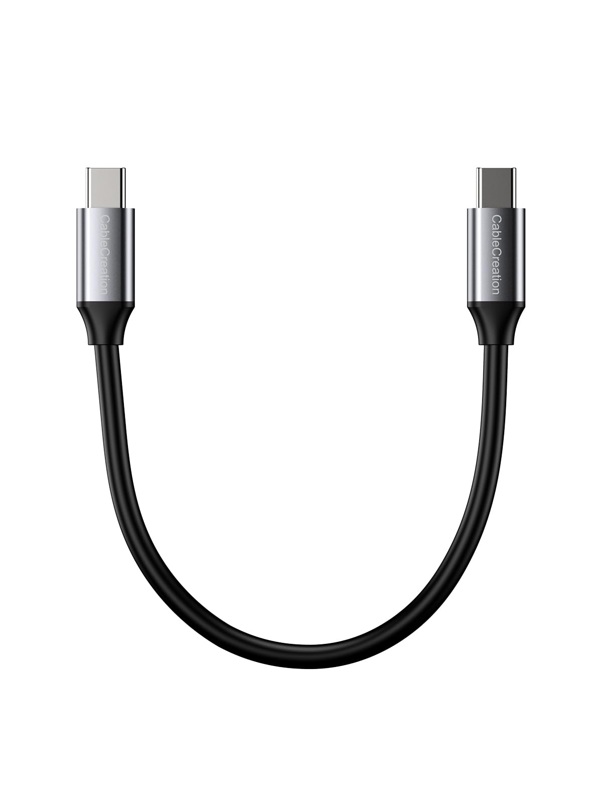 CableCreation Short USB4 Cable, Thunderbolt 4, 40Gbps, 240W, 8K@60Hz, Compatible with Thunderbolt 3, USB-C