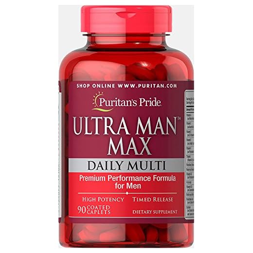 Puritans Pride Ultra Man Max, 90 Count
