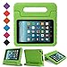 BMOUO All New Fire 7 2017 Case - Light Weight Shock Proof Handle Kid-Proof Cover Case for All New Fire 7 Tablet (7th Generation, 2017 Release), Green