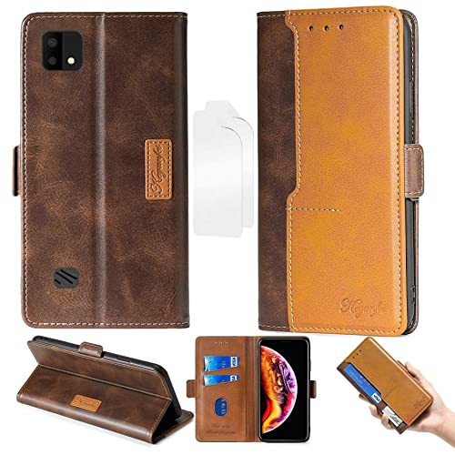 Litao-Case Flip Coque pour Sosh Soshphone 2021 5.99 Pouces Coque de téléphone Etui Portefeuille + Protecteur d'écran ZS-ZONG
