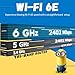 Davolink Minions Series WiFi 6 / 6E Gaming Router WiFi Extender Dual & Tri-Band Gigabit Wireless Internet Mesh System Fast 8K Streaming Low Latency WPA3 Secure Home Wi-Fi (Kevin)