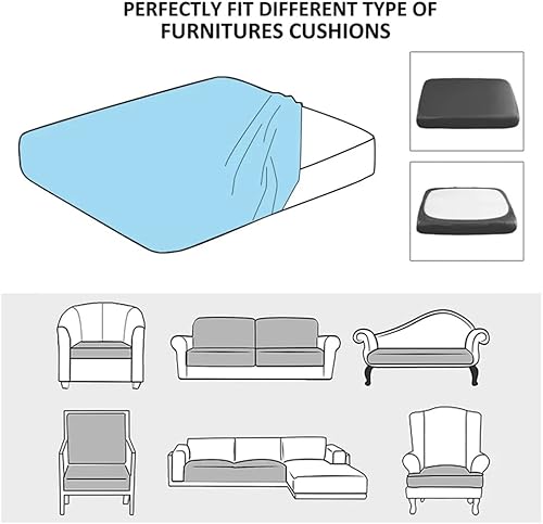 Miniatura 7 de Funda universal para sofá modular en forma de L, funda de cojín para sofá de sala de estar, fundas de sofá esquinero, protector de muebles,