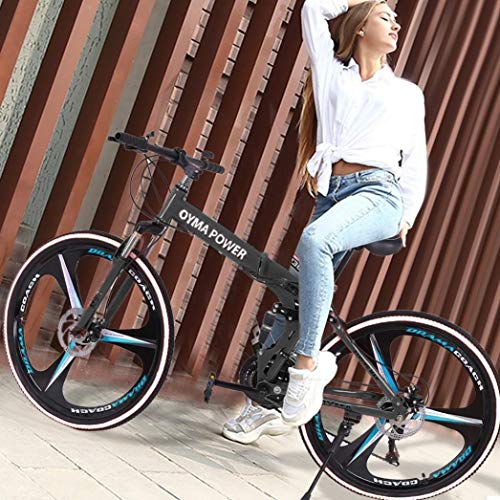 image for YOG (US in Stock) 26in Folding Mountain Bike Full Suspension Road Bike