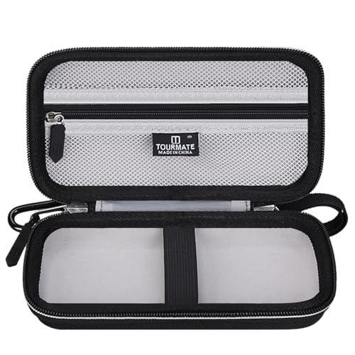 Image of Tourmate Hard Case for DR-05 /DR-05X /DR-05XP Stereo Handheld Digital Audio Recorder - Travel Box for Xvive XV1-R Recorder(Only Case) (Black & Gray, DR-07X)