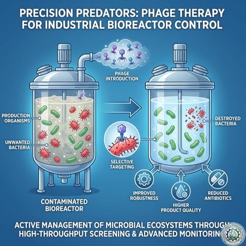 Precision Predators: Phage Therapy for Industrial Bioreactor Control