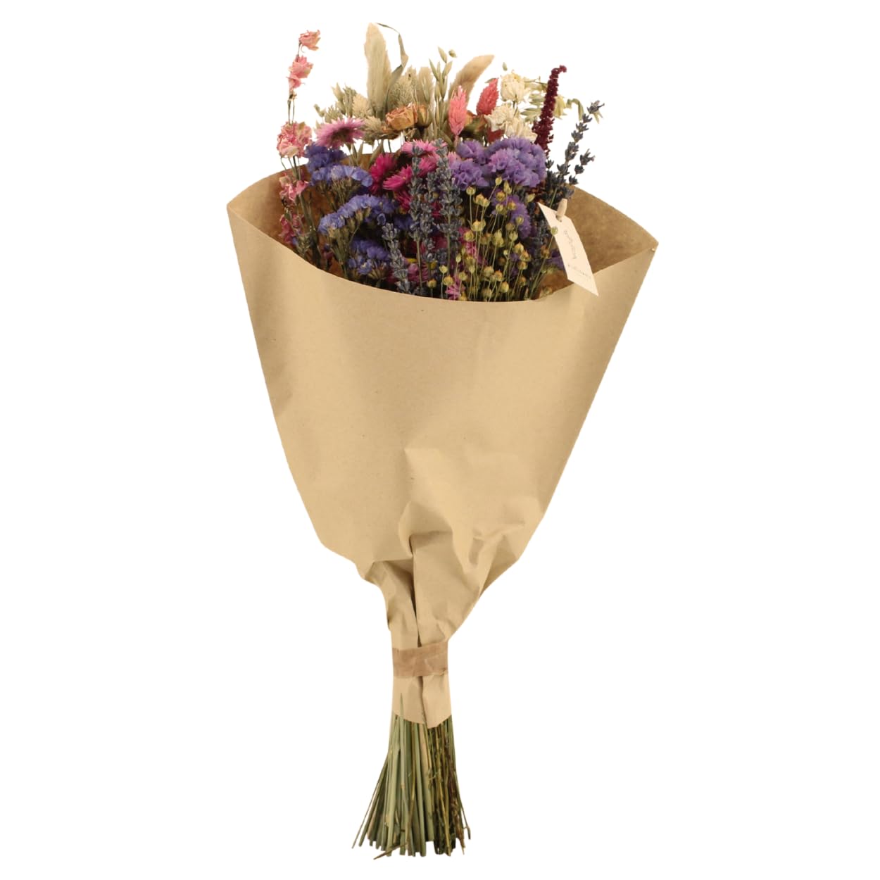 Fleurs séchées Field Bouquet Rose idée cadeau anniversaire et pendaison de crémaillère