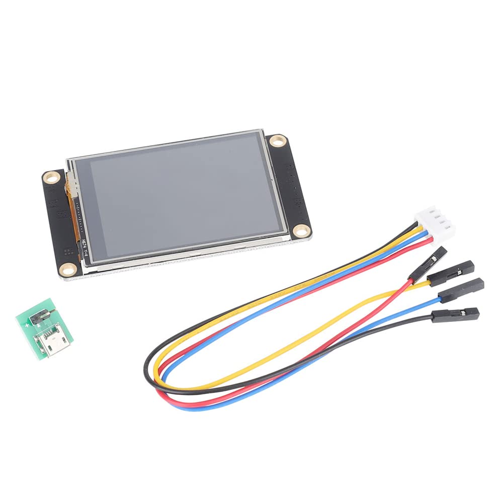 English Nextion Enhanced 2,4" 320×240 HMI USART UART TFT Módulo de Pantalla LCD de Panel de Pantalla táctil resistiva en Serie(NX4832K024)