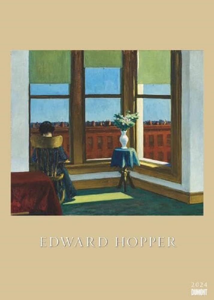 Edward Hopper 2024 Art Calendar Poster Calendar 50 x 70 cm