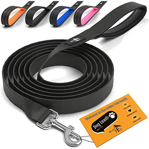 Active Pets Strong Dog Leash With Padded Handle, 4 Sizes From Puppy Leash To 6Ft Dog Leash For Large Dogs, Dog Leash 6Ft-4Ft Long, Comfortable 6Ft Dog Leash For Big Dogs & Dog Leash For Medium Dogs #TOP12