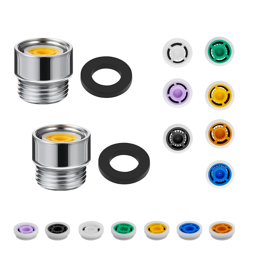 Kit Risparmio Acqua Doccia - 14 Limitatori Flusso 4L-10L/min | Adattatori Per Soffione 1/2" - Foto 12