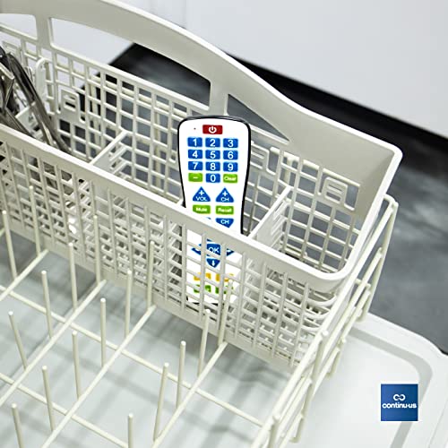 Universal Water-Resistant Television Remote | PC101 EasyClean Big Button, Smart, Learning TV Remote Control - Wipe Clean Easily, Perfect for Home Use. - Thumbnail 2