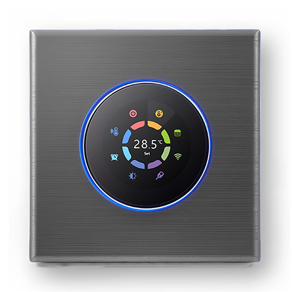 Wi-Fi Termostato - Serie 7000 Termostato Programable | con Pantalla Táctil, Apto para Aire Acondicionado y Calefacción, Compatible con Alexa, Google Home e IFTTT