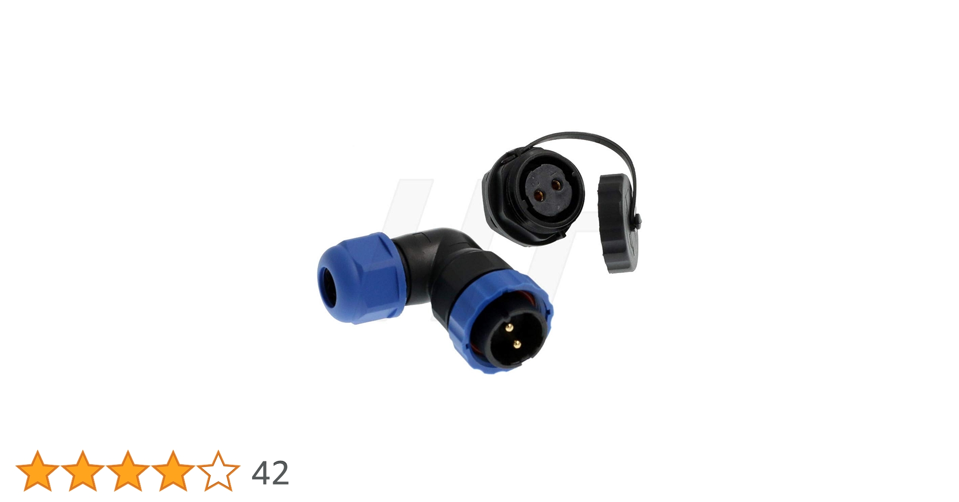 HangTon LP20 3 Pin Waterproof Connector Quick Disconnect High Voltage 30 Amp Power Bulkhead Male Cable Plug Female Panel Socket