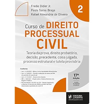 Capa do livro Curso de Direito Processual Civil (Volume 2)