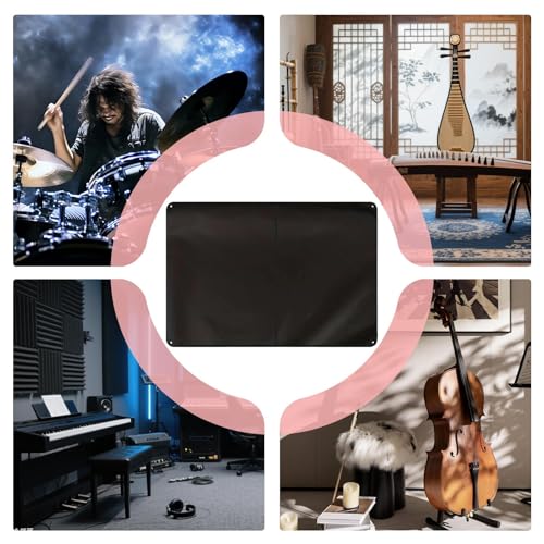 Housse de batterie pour entretien de piano et guitare de batteur - 4