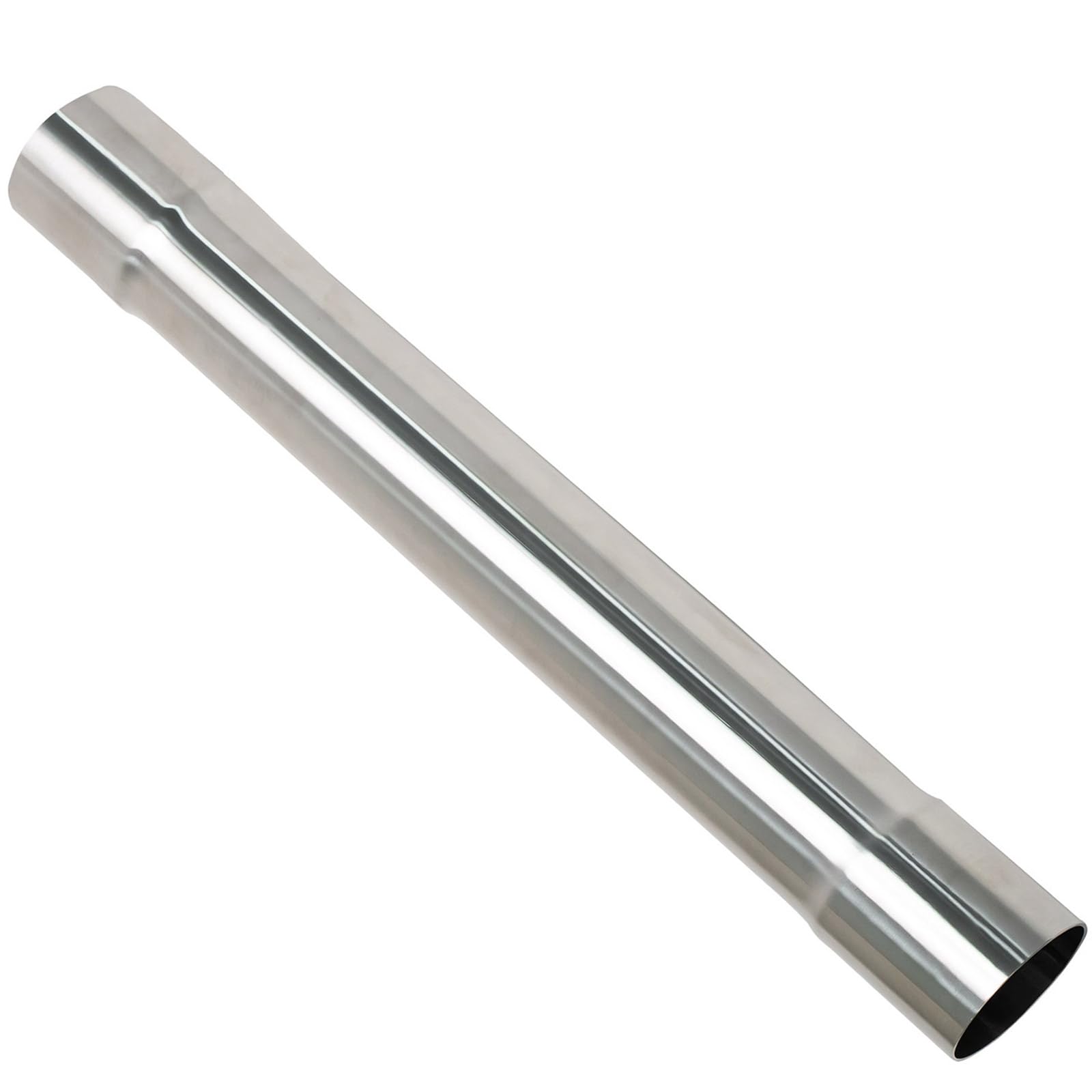 ZJXDZY 2.5 Inch Exhaust Pipe T304 Stainless Steel Exhaust Tubing Straight 30 Inch