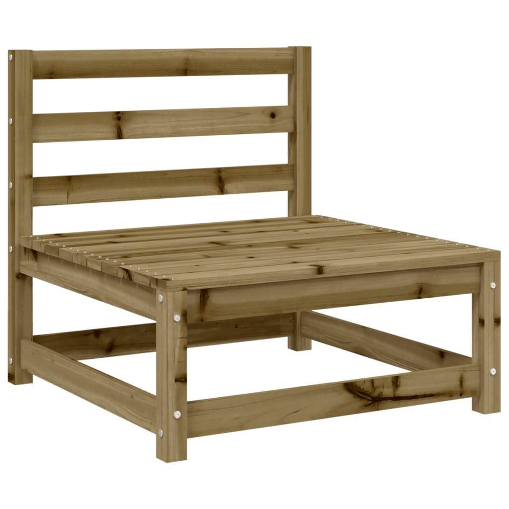 LAPOOH Set di divani da giardino 4 pezzi in legno di pino impregnato, set da giardino esterno, mobili da giardino, mobili da giardino, set di mobili da giardino - 3299380