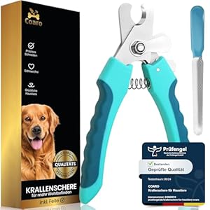 Coaro Z2730 Krallenschere Set für Haustiere